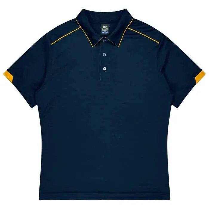 Aussie Pacific Currumbin Kids Polo Shirt 3320 Aussie Pacific NAVY/GOLD 4